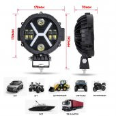 NKT GROUP Offroad X Angel Led Projektör Lamba 4d Uyumlu - 3
