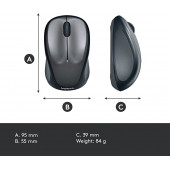 LOGİTECH M235 KABLOSUZ MOUSE 910-002201 - 4
