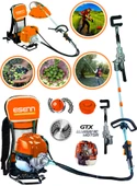 Eisenn Alman World Oliven 20 Hp Zeytin Silkme Makinası Sırt Tipi Benzinli Motorlu Tırpan - 1