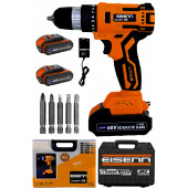 Eisenn Germany Technology 58 V 8 AH BRUSHLESS Kömürsüz BL Motor Samsung Çift Akülü Matkap - 1