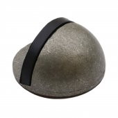 Yarımay Kapı Stoperi Tamponu Yapışkanlı Metal Kapı Stopu A.Gümüş thumbnail 2