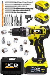 ProJcb Plus American G 5800 Yellow Copper Series Lithium Samsung Çift Akülü Matkap + Usta Set - 1