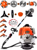 Eisenn Alman 7 In 1 Ergo Plus 9800 Series 14 Hp Metal Şanzuman Sırt Tipi Benzinli Ot Çalı Çim Biçme Tırpanı - 1