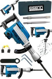 Eisenn Germany Teknoloji GSH SERİES 3800 W 58 JOULE 18 KG Professıonel Kırıcı Uç Hediyeli - 1