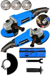 Eisenn Germany Technology 3400 W X-DRİVE SPARK Devir Ayarlı Spiral Taşlama Metal kesim 3 Psc Taş Hediye - 1