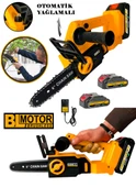 Eisenn Yeni Nesil Li-On Batarya BL Motor Pro Saw Akülü Dal Budama Testere Bıçkı Makinası 2 Akülü - 1