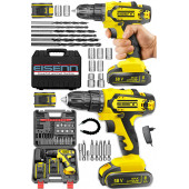 Eisenn Germany Technology OX-TECH 58 V 8 AH Samsung Akülü Vidalama Matkap  Yardımcı Set - 1