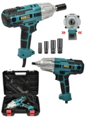 EISENN E-9900 Elektrikli Somun Sıkma Sökme Makinesi 400 NM Taşıma Çantalı - 1