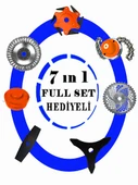 Eisenn Alman EFR 691 7 İN 1 Sırt Tipi Benzinli Motorlu Ot Çalı Tırpanı Çim Biçme Makinesi Çelik Fırça - 3