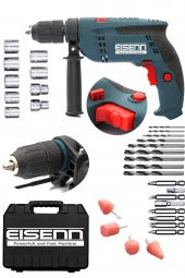 Eisenn Germany Technology 3000 W Super Torq Darbeli Matkap 30 Pcs Set Hediyeli - 1