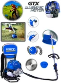 Eisenn Alman Teknoloji G-tec Magnatec Motor 20 Hp Sırt Tipi Ot Çim Çalı Biçme Tırpanı - 1
