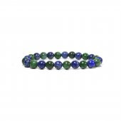 Pigado Hakiki Doğaltaş Azurite Taşı Unisex Bileklik - 1