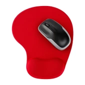 Bilek destekli mouse pad kaydırmaz tabanlı mouse pad kırmızı - 2