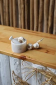 Mermer Havan Seti Büyük Boy Doğaltaş Mermer Havan Seti 12 x 9 Cm - 2