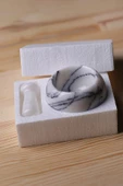 Mermer Havan Seti Küçük Boy Doğaltaş Mermer Havan Seti 8 x 8 Cm - 9