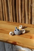 Mermer Havan Seti Küçük Boy Doğaltaş Mermer Havan Seti 8 x 8 Cm - 5