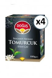 Tomurcuk Bergamot Aromalı Siyah Çay 100 Gr (kutu) X 4 Adet - 1