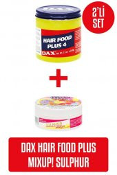 Dax Hair Food Plus 213 g X Mixup! Sulphur 56 g 2li set - 4