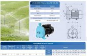 Alarko CPM 158/1 - 1 HP - 220 V Monoblok Santrifüj Pompa - 3