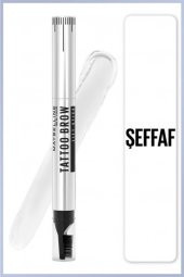 Maybelline New York Tattoo Brow Lift Kaş Kalemi- 00 Clear (Şeffaf) - 1