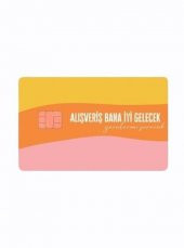 Alışveriş Bana İyi Gelecek Kredi Kartı Kaplama Sticker Etiket - 1