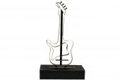 Ahşap Standlı Gitar Biblo - 1