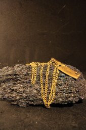 So Savior Gold Satır Kolye - 1