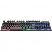Everest Kb-188 Borealis Siyah Usb Gökkuşağı Aydınlatmalı Q Gaming Oyuncu Klavyesi - 3
