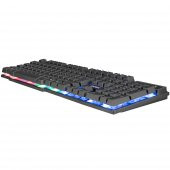 Everest Kb-188 Borealis Siyah Usb Gökkuşağı Aydınlatmalı Q Gaming Oyuncu Klavyesi - 4