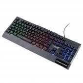 Turbox Paddock TR-K115 USB Kablolu Rainbow Gaming Standart Q Rainbow Aydınlatma Klavye - 4