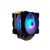 Snowman T4 CPU soğutucu Fan RGB Light Board Çift Fan - 1