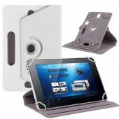 Vestel V Tab 7025 7" tablet Dönebilen Standlı Tablet Kılıfı - Beyaz - 2