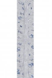 Andywawa Erkek Bebek Gri Desenli Tulum Takımı Romper Set AC22148Rep - 4