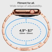 Spigen Apple Watch 41-40-38mm Kordon Rose Gold - 061MP25944 - 4