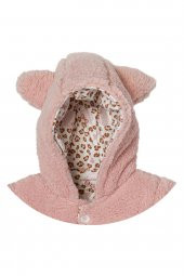 Andywawa Kız Bebek Leopar Desenli Pembe Yumuşak Mont AC22078Rep - 3