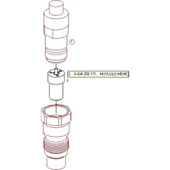 Bosch Citroen Fiat Peugeot Enjektör Memesi DN0SD299A - 0434250171 thumbnail 3