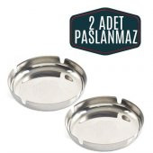 TransForMacion 2 li Paket Paslanmaz Metal Küllük - 2