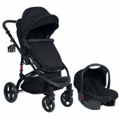 Joell Truva 1712 Travel Sistem Bebek Arabası Siyah / Siyah - 1