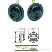 Hella Superton 72 W DİT-DİT İNCE/KALIN Korna Seti 311140 - 2