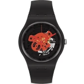 Swatch SO32B110 Unisex Kol Saati - 1