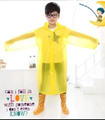 Eva Bordo Pratik Trend Çocuk Yağmurluğu Unisex 8- 12 Yaş Sarı Standart - 1