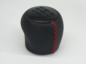 Alfa Romeo MiTo Vites Topuzu ( Deri-Kırmızı Dikiş) - 1