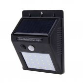 Hareket Sensörlü PIR 20 LED Solar Enerji Su Geçirmez Duvar Lamba - 6