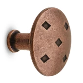 Big Düğme Eskitme Antik Bakır Metal Mobilya Mutfak Çekmece Dolap Dolabı Kapak Kulpu Kulbu Kulpları thumbnail 3