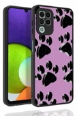 Galaxy M32 Kılıf Desenli Kamera Korumalı Nora Silikon Kapak - 5