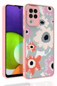 Galaxy M32 Kılıf Desenli Kamera Korumalı Nora Silikon Kapak - 7