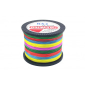 Rikimaru 0.18.-Mm Rx4-4 Katlı 1000.-METRE,14.9.-KG Çeker ,multicolour,çok Renkli ip,örgü,ipek Misina - 1