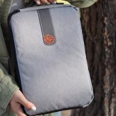 NPO Ace 13" Notebook & Tablet Kılıfı/Çantası-Açık Gri thumbnail 7