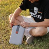 NPO Ace Mini 10" Apple Ipad, Lenovo, Huawei, Samsung Uyumlu Tablet Kılıfı/Çantası-Açık Gri - 9