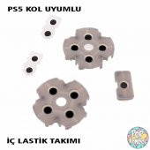 Playstation 5 Version 1 Kol İç Lastik Takımı 5 Parça PS5 V1 Kol Tamiri PS5 Yedek Parça - 1